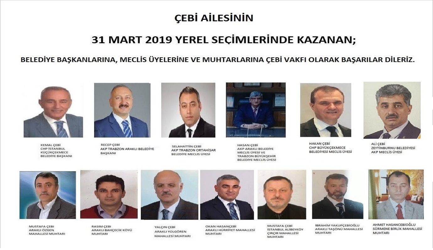 31 Mart 2019 Yerel Seçimi Kazananları